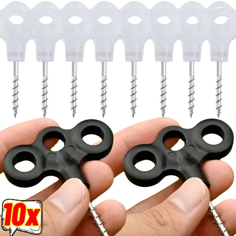 Outdoor Camping Decke - Outdoor Camping Luminous Tent Peg Screw