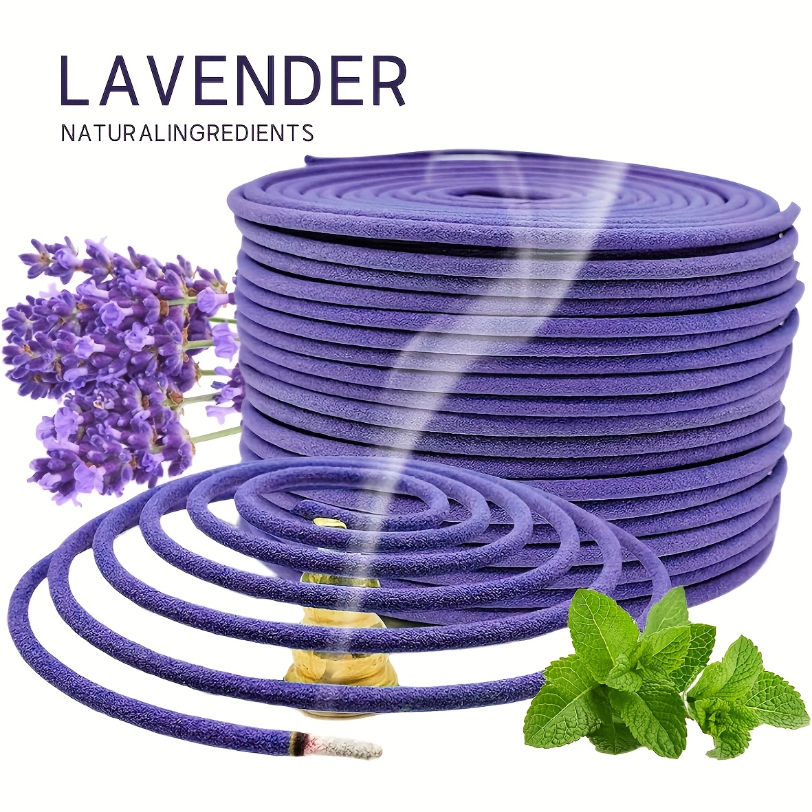 Outdoor Camping Decke - Lemongrass Lavender Essential Oil Coils Aromatherapy