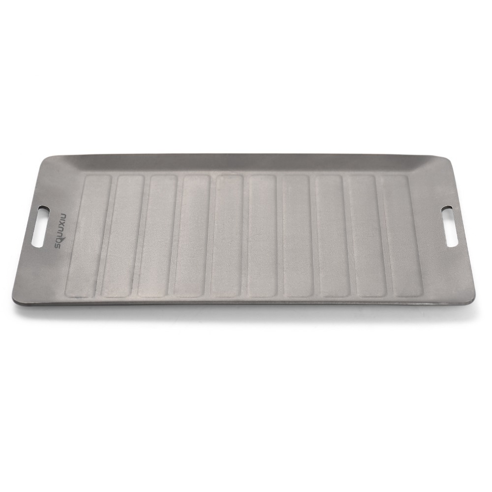 Outdoor Camping Uk - Durable Titanium Camping Grill Pan Lightweight