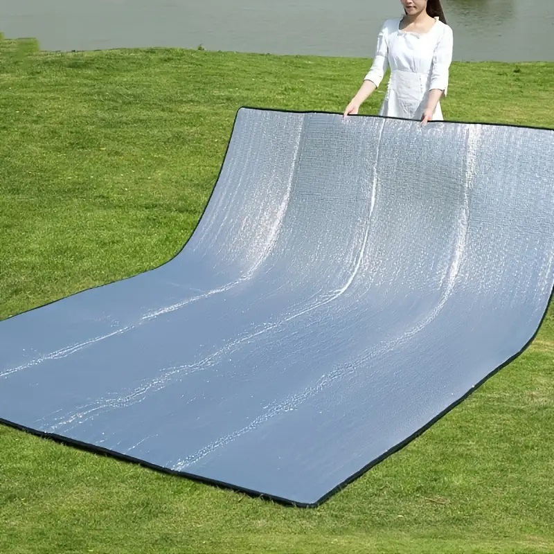 Outdoor Camping Rug - Camping Mat Foam Foil Blanket Aluminum