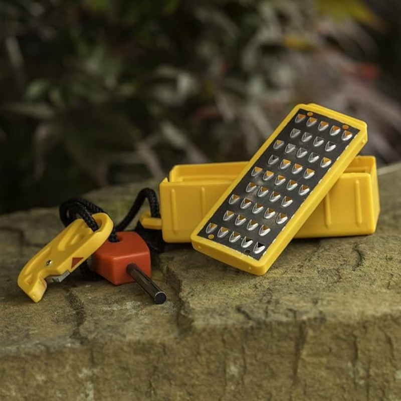 Fire Starter Flint - Lightweight Tinder Maker with Fire Starter: