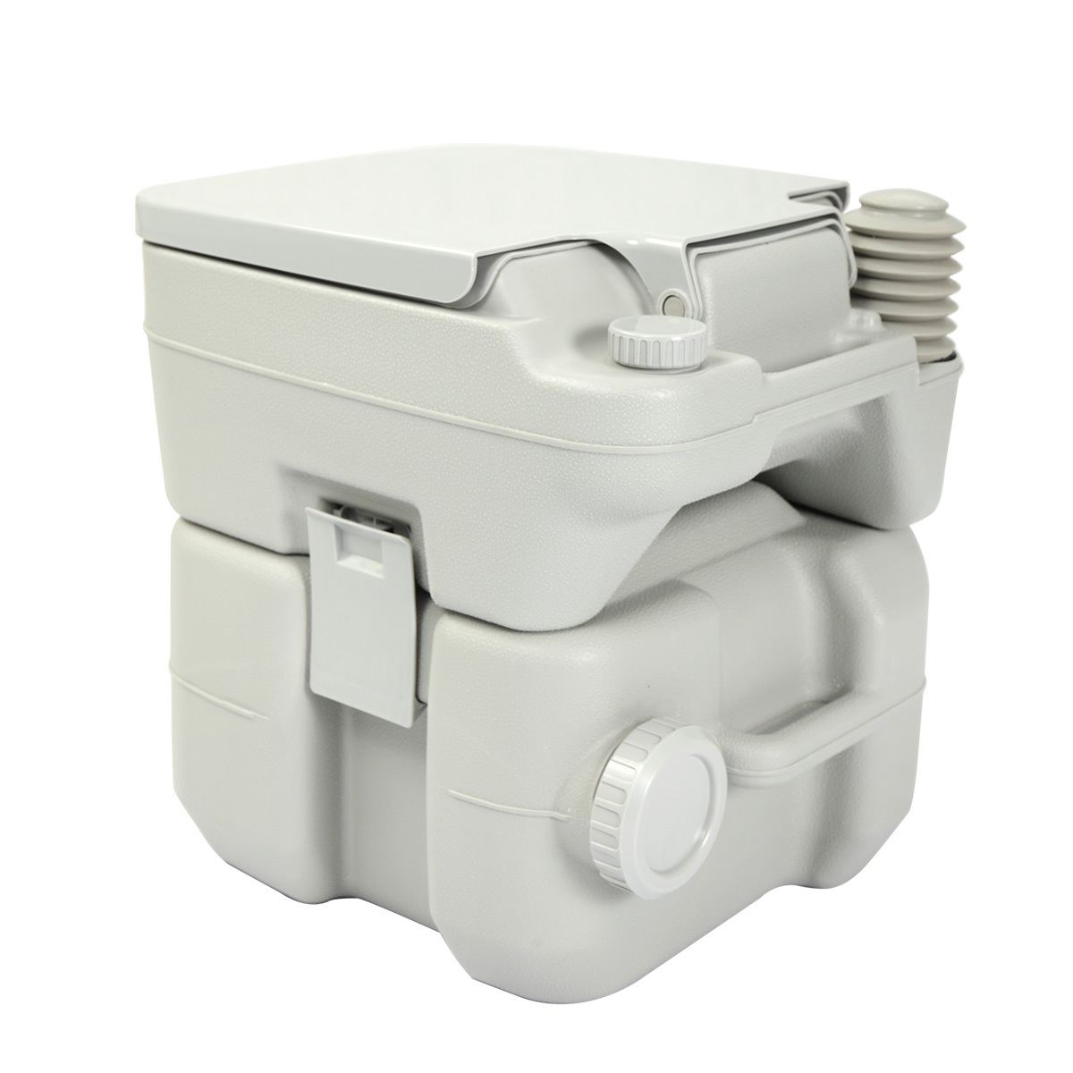 Outdoor Camping - 5.3 Gallon Separate-able Splash-free Portable Toilet,