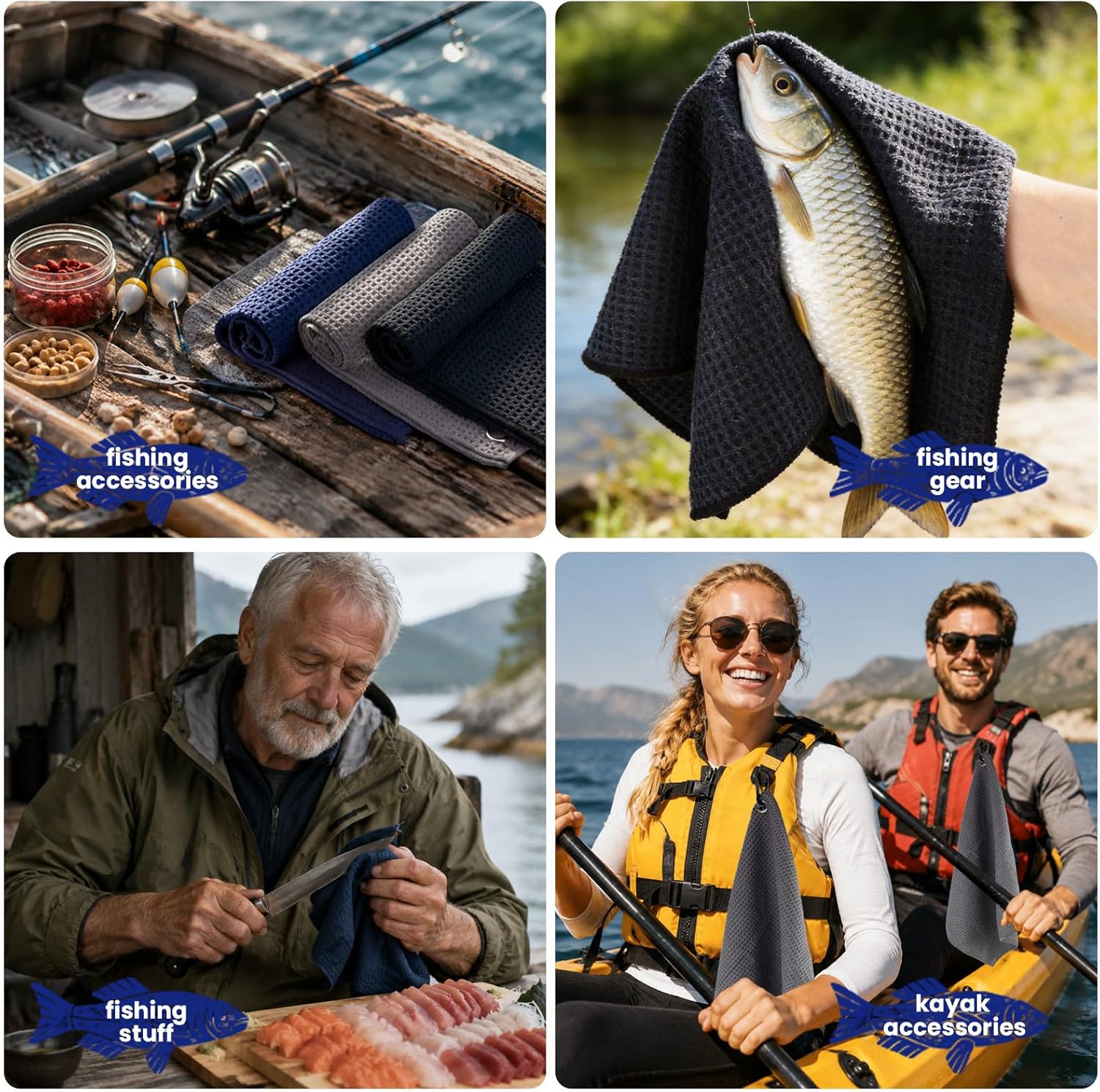 Puomue 3 Pack Microfiber Fishi – Camp Towel Microfiber Bewertung und Preis