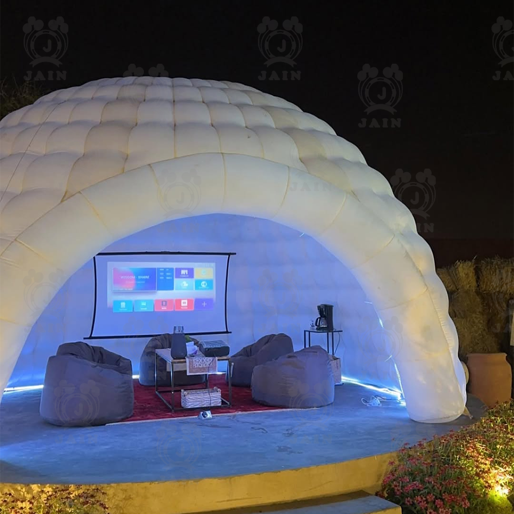 Inflatable Igloo Dome Party Te – Outdoor Camping Exhibition Bewertung und Preis