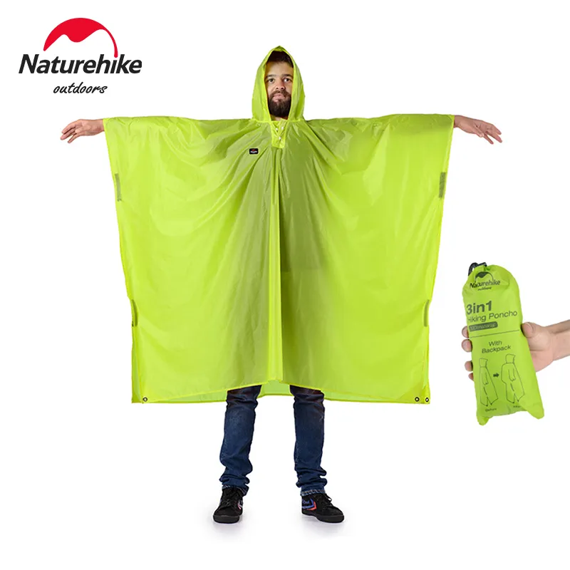 Naturehike Rain Jacket 3 in 1  – Outdoor Camping Mat Waterproof Bewertung und Preis
