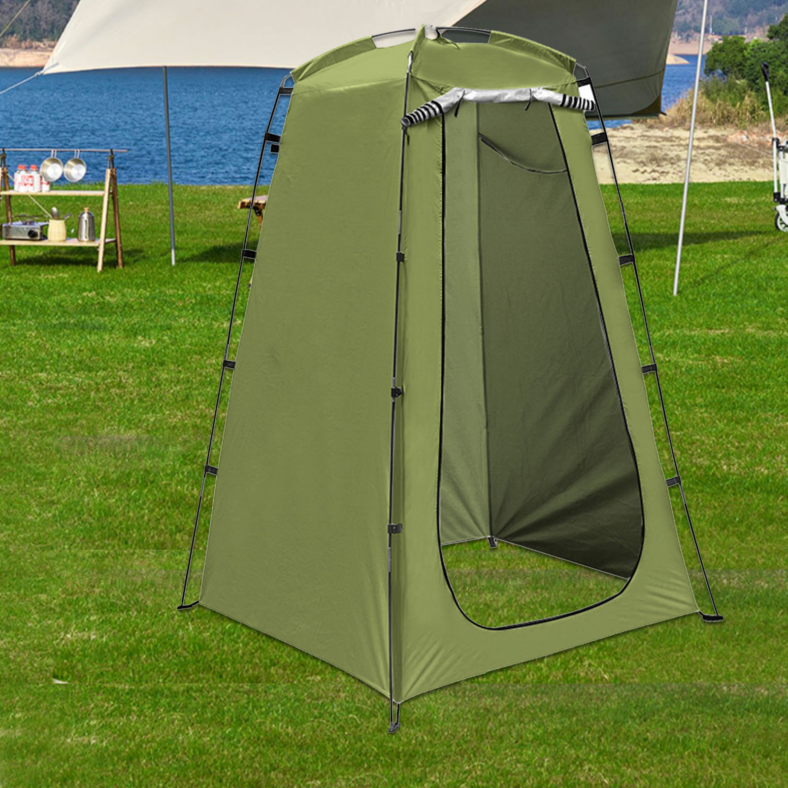 Camping Shower Tent Car Side B – Outdoor Camping Toilet Tent Bewertung und Preis