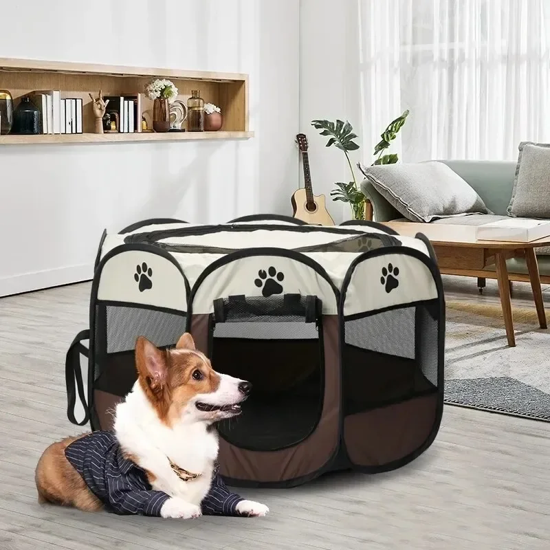 Portable Foldable Pet Cage Oct – Outdoor Camping Dog Kennel Bewertung und Preis