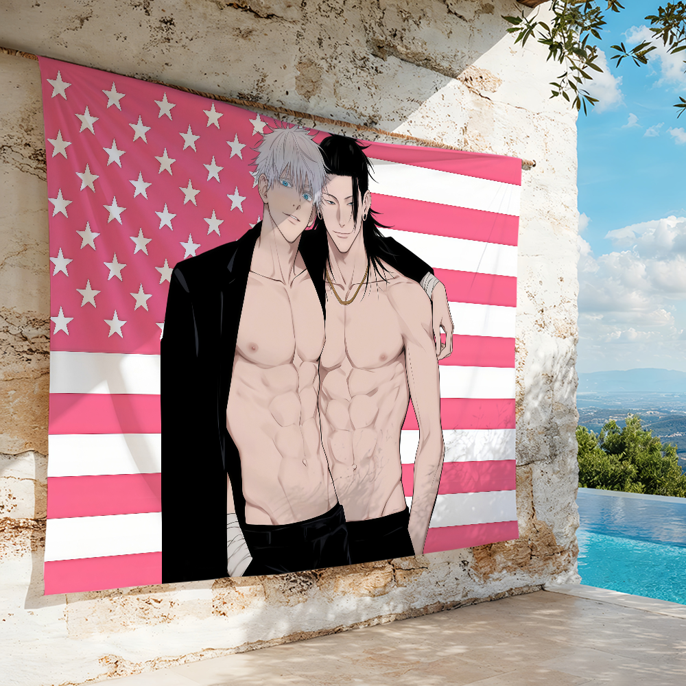 Anime Jujutsu Kaisen flag Deco – Outdoor Camping Anime Bewertung und Preis