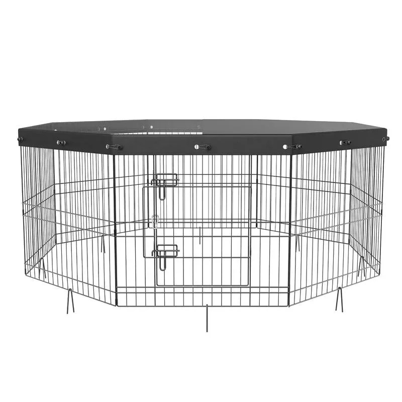 Dog Playpen, 8 Panels Foldable – Outdoor Camping Dog Kennel Bewertung und Preis
