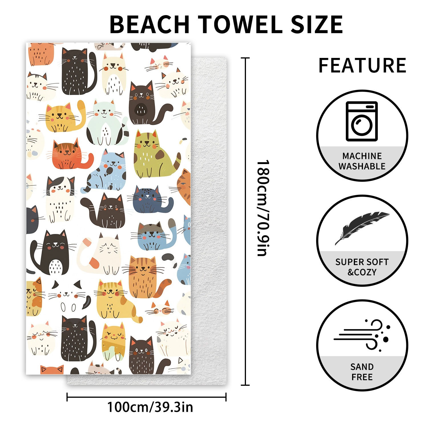 Letter Palm Tree Beach Towel 1 – Camp Towel Microfiber Bewertung und Preis