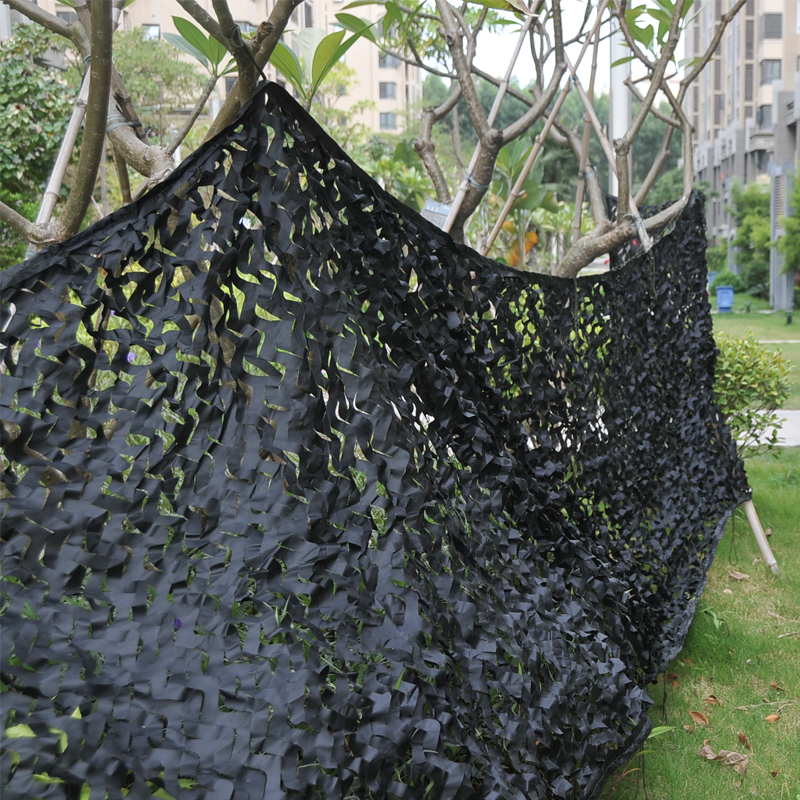 Black Camouflage Net with Grid – Outdoor Camping Exhibition Bewertung und Preis