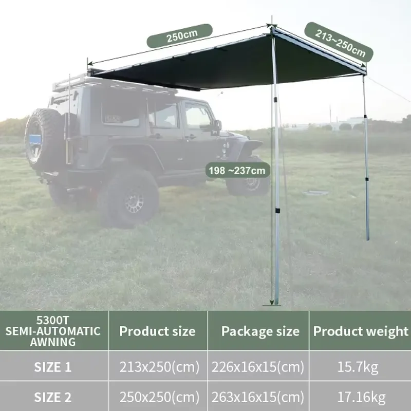 Awnlux 4x4 Retractable Offroad – Outdoor Camping Bewertung und Preis