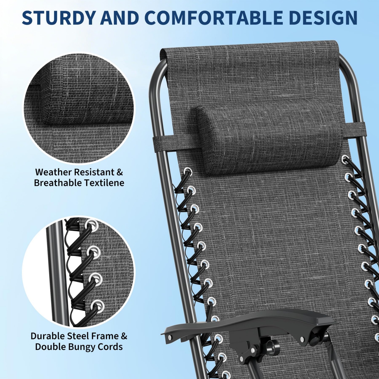 2 Pack Zero Gravity Chair with – Outdoor Camping Decke Bewertung und Preis