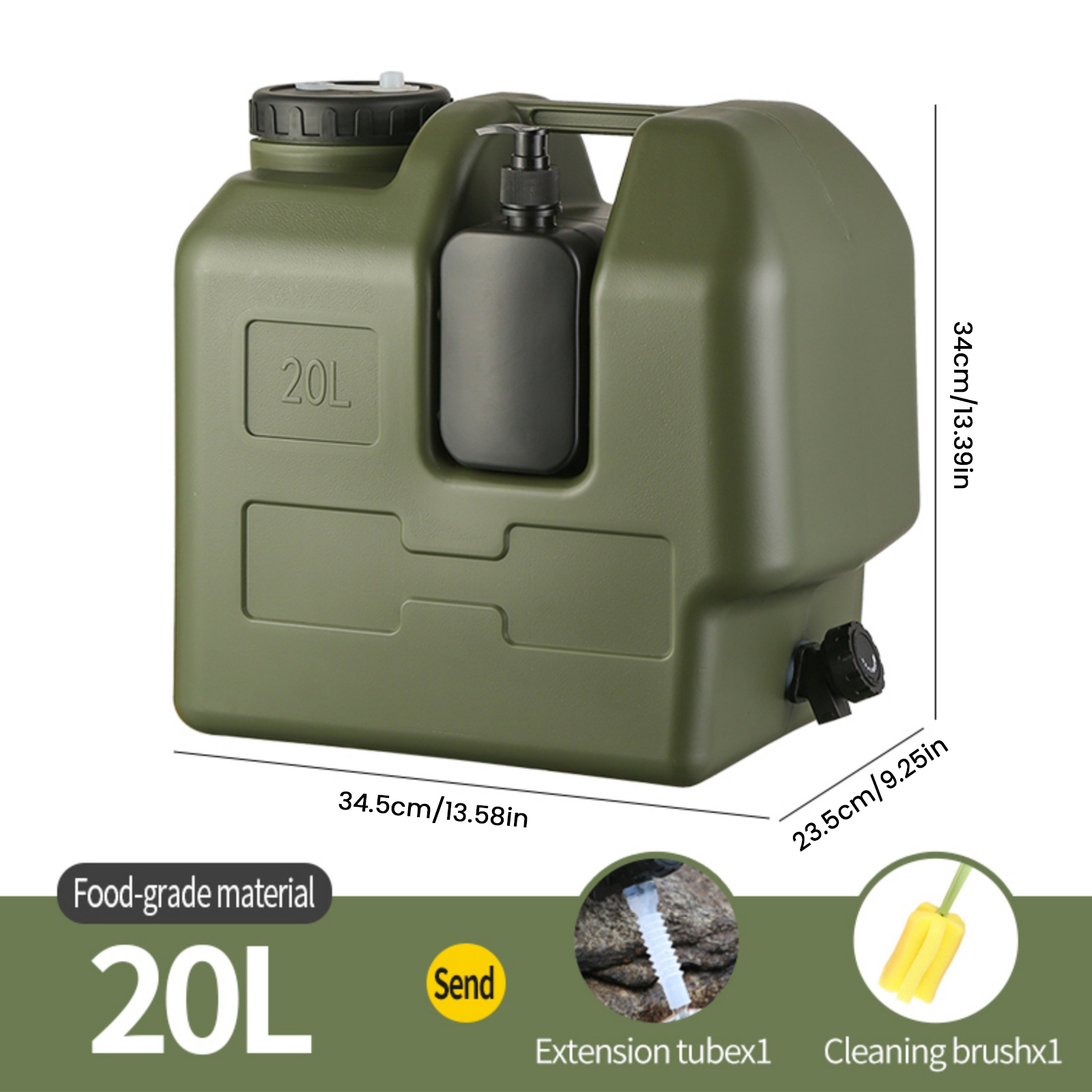 15/20L Portable Camping Water  – Outdoor Camping Water Jug Bewertung und Preis