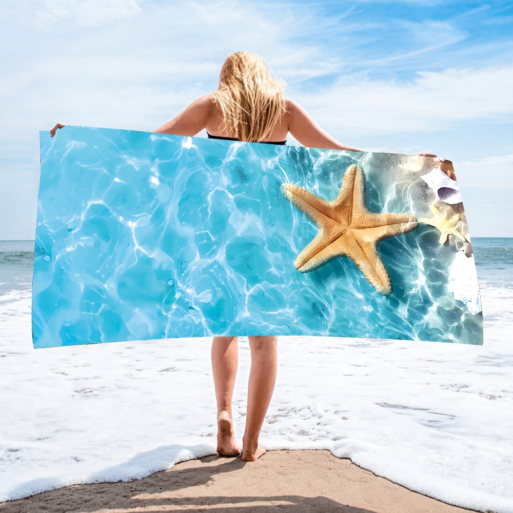 27.5x55inch Blue Ocean Jellyfi – Camp Towel Microfiber Bewertung und Preis