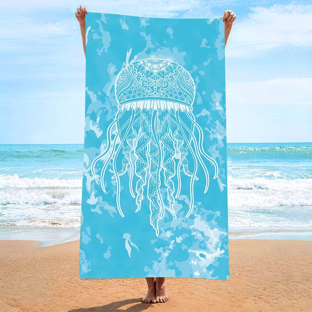 27.5x55inch Blue Ocean Jellyfi – Camp Towel Microfiber Bewertung und Preis