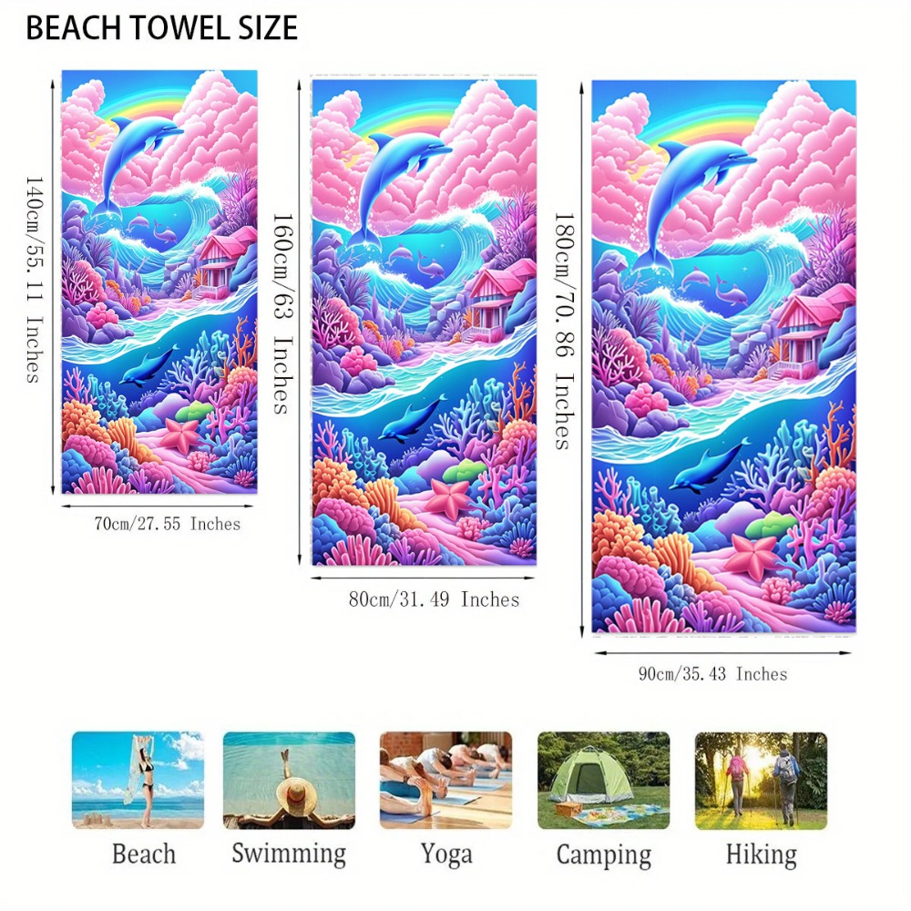 27.5x55inch Blue Ocean Jellyfi – Camp Towel Microfiber Bewertung und Preis