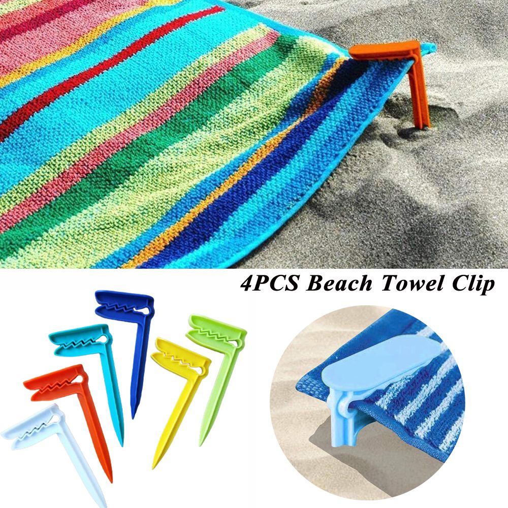 4PCS Beach Towel Clip Camping  – Outdoor Camping Rug Bewertung und Preis