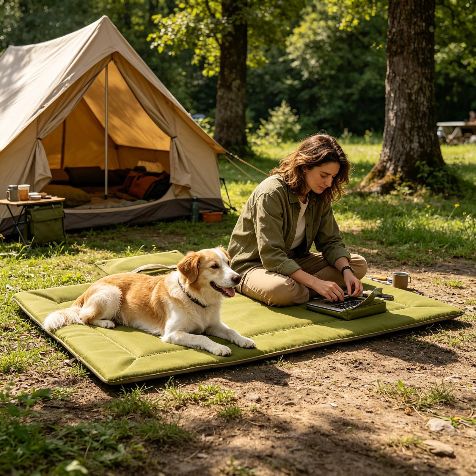 Travel Dog Bed Foldable Washab – Outdoor Camping Mat Waterproof Bewertung und Preis