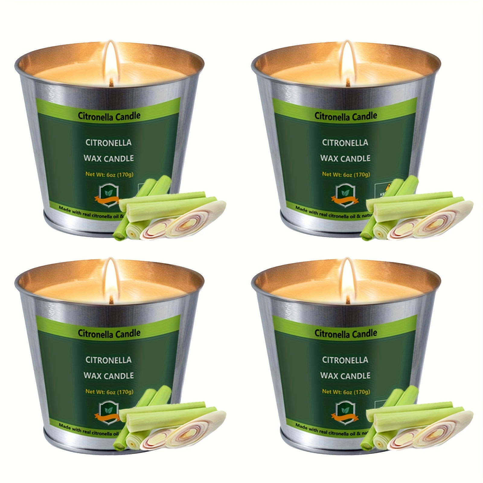 4pcs Citronella Candles Outdoo – Outdoor Camping Decke Bewertung und Preis
