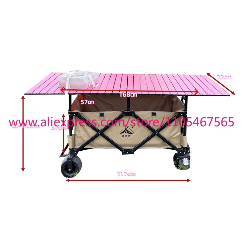 1PCS camper stall large foldab – Outdoor Camping Table Foldable Bewertung und Preis