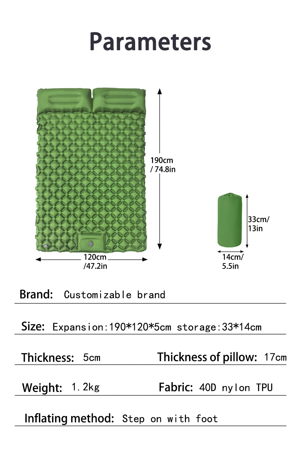 Hot Sale Outdoor Camping Doubl – Outdoor Camping Beds For Sale Bewertung und Preis