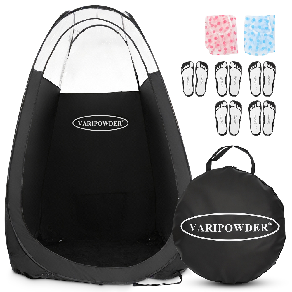 Black Spray Tanning Tent Porta – Outdoor Camping Toilet Tent Bewertung und Preis