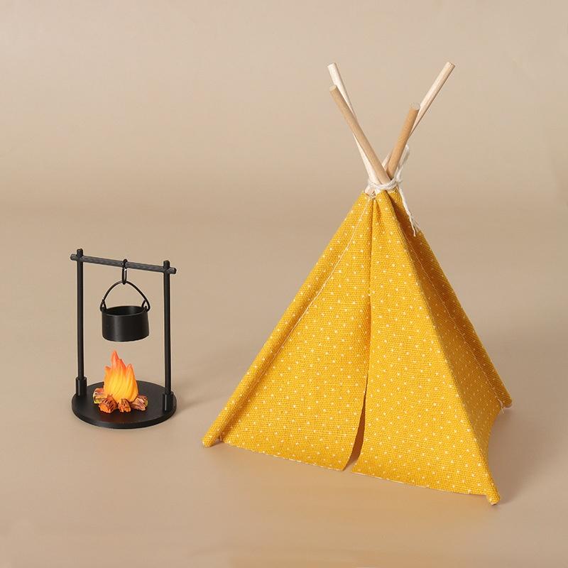 New 1:12 Scale Camping Tent Mo – Outdoor Camping Toys Bewertung und Preis