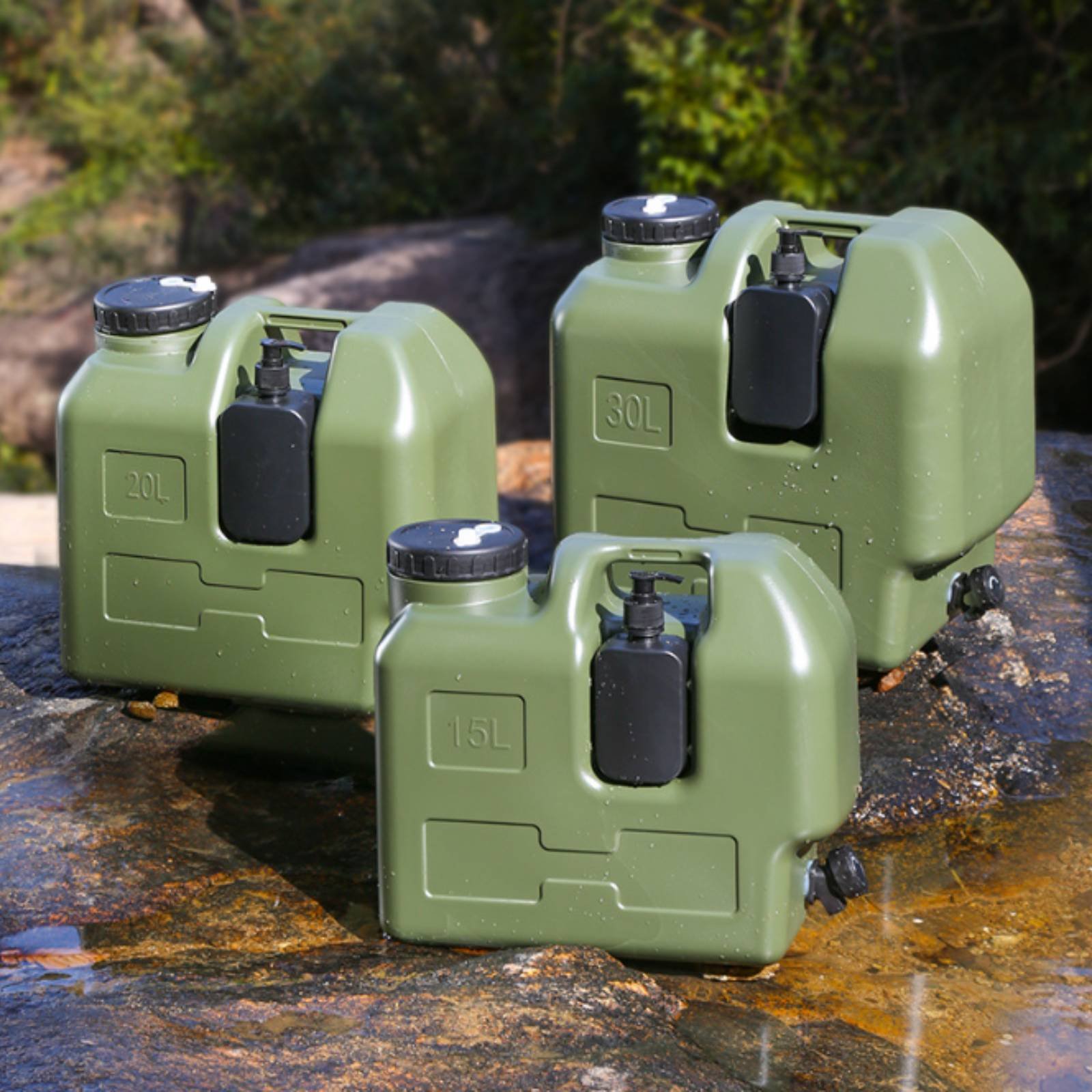 Water Container with Spigot Fo – Outdoor Camping Water Jug Bewertung und Preis