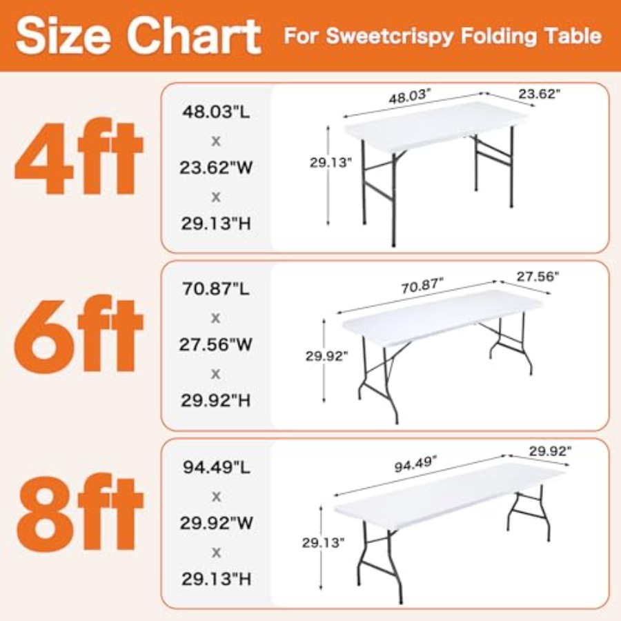 8 FT Folding Picnic Table 2 Pa – Outdoor Camping Table Foldable Bewertung und Preis