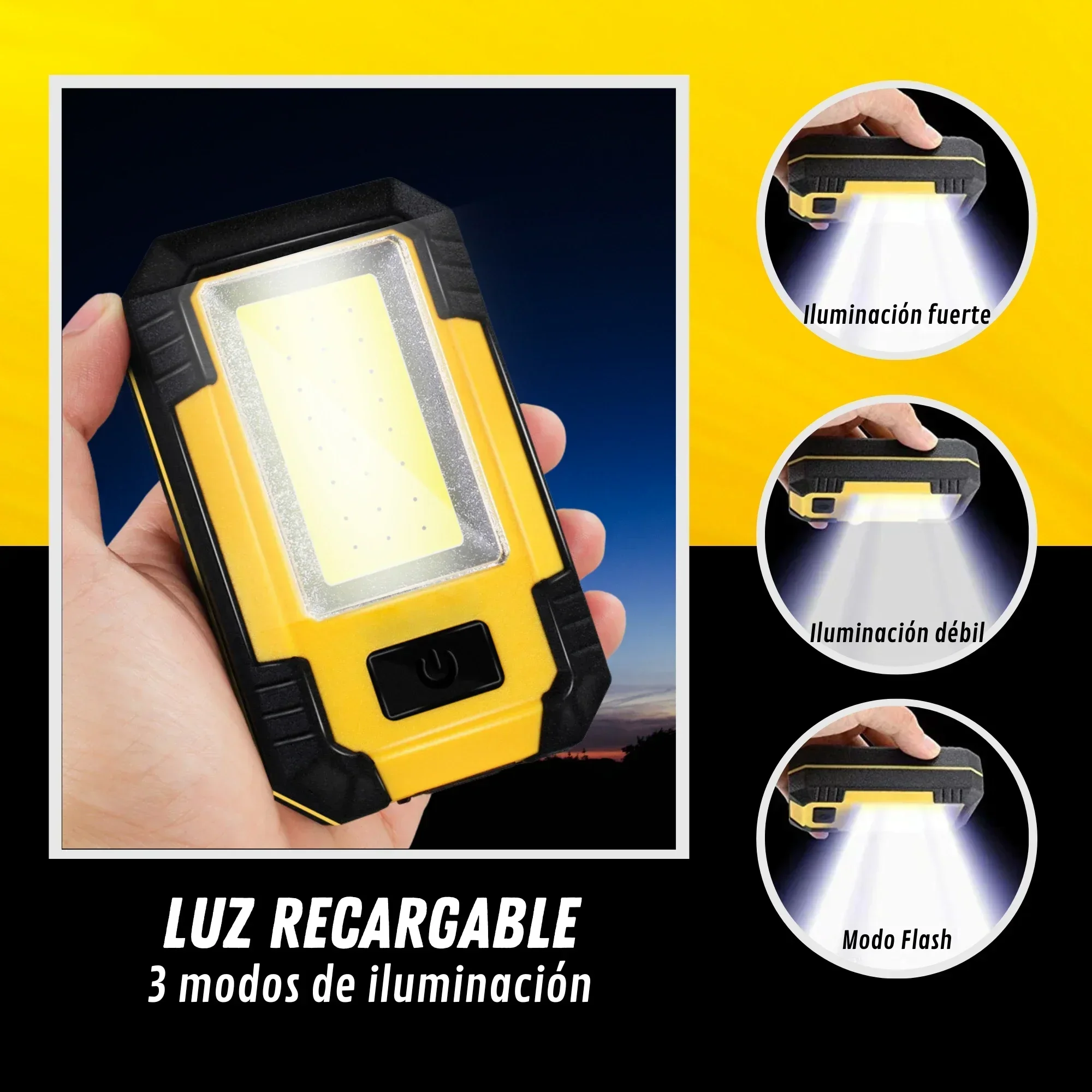 Rechargeable 4000MaH Work Ligh – Camping Lantern Bewertung und Preis