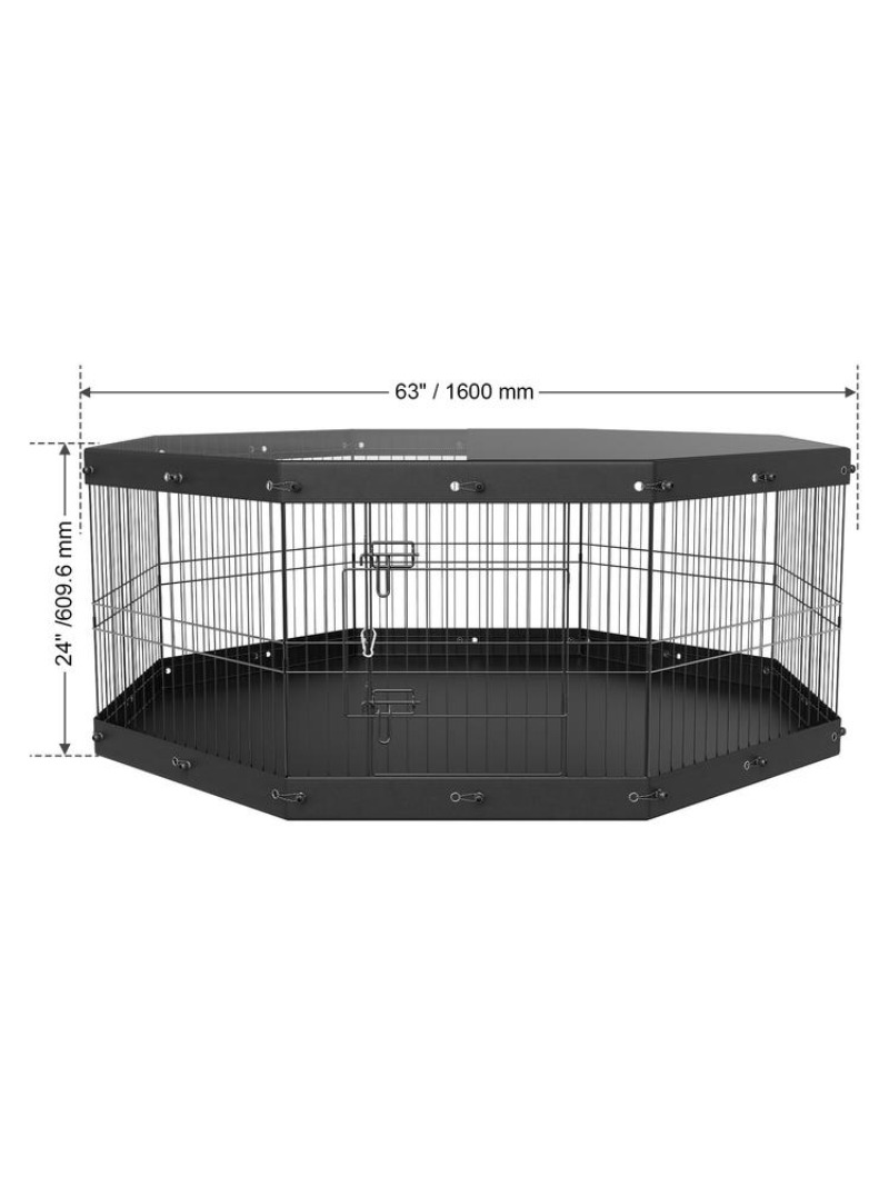 Dog Playpen, 8 Panels Foldable – Outdoor Camping Dog Kennel Bewertung und Preis