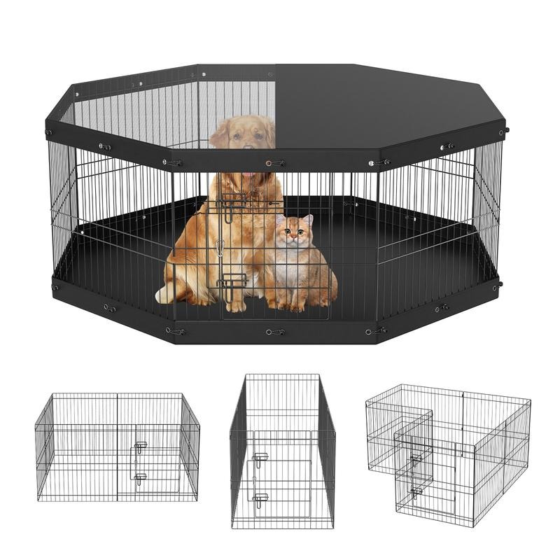 Dog Playpen, 8 Panels Foldable – Outdoor Camping Dog Kennel Bewertung und Preis