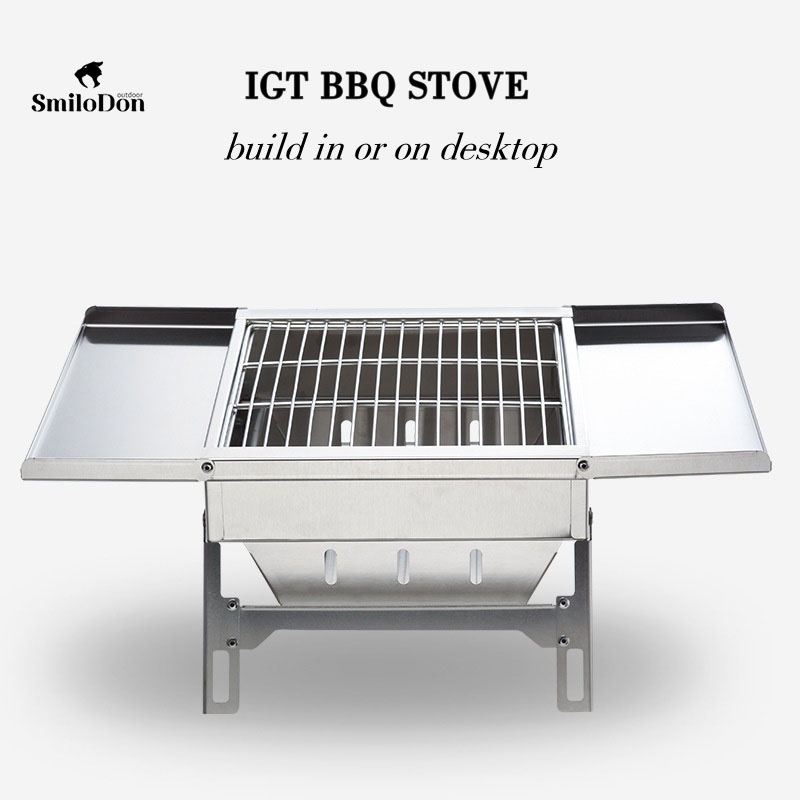 SmiloDon IGT BBQ Stove 1 Unit  – Outdoor Camping Table Foldable Bewertung und Preis