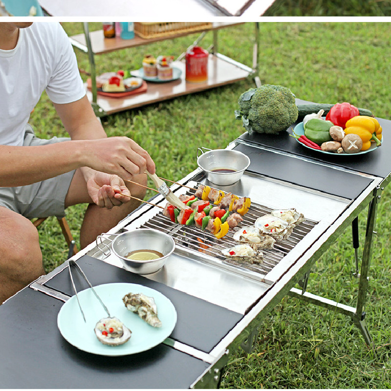 SmiloDon IGT BBQ Stove 1 Unit  – Outdoor Camping Table Foldable Bewertung und Preis