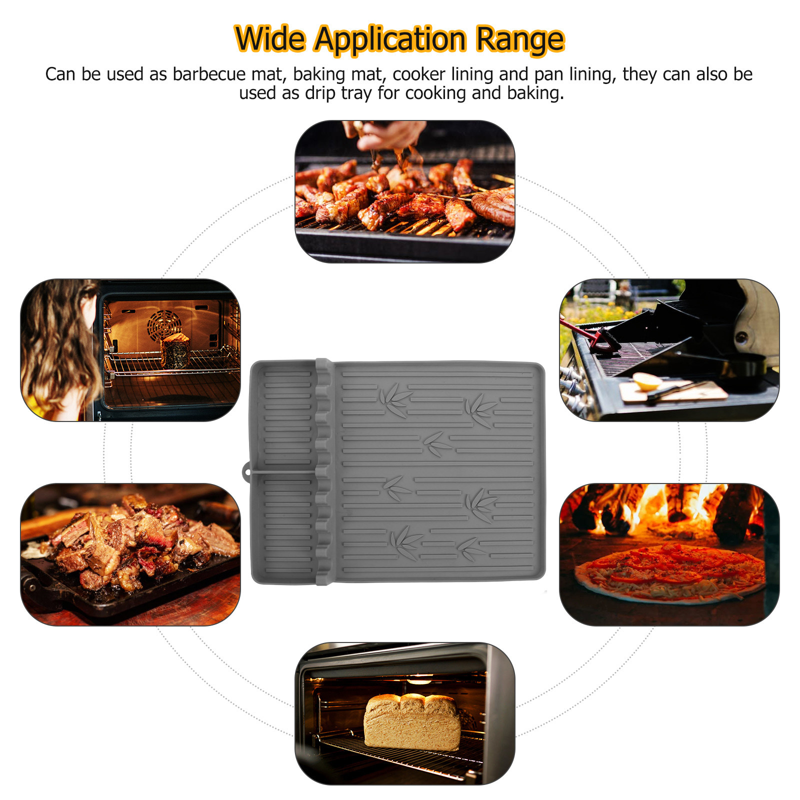 Silicone Bbq Grill Mat Heat Re – Outdoor Camping Stove Bewertung und Preis
