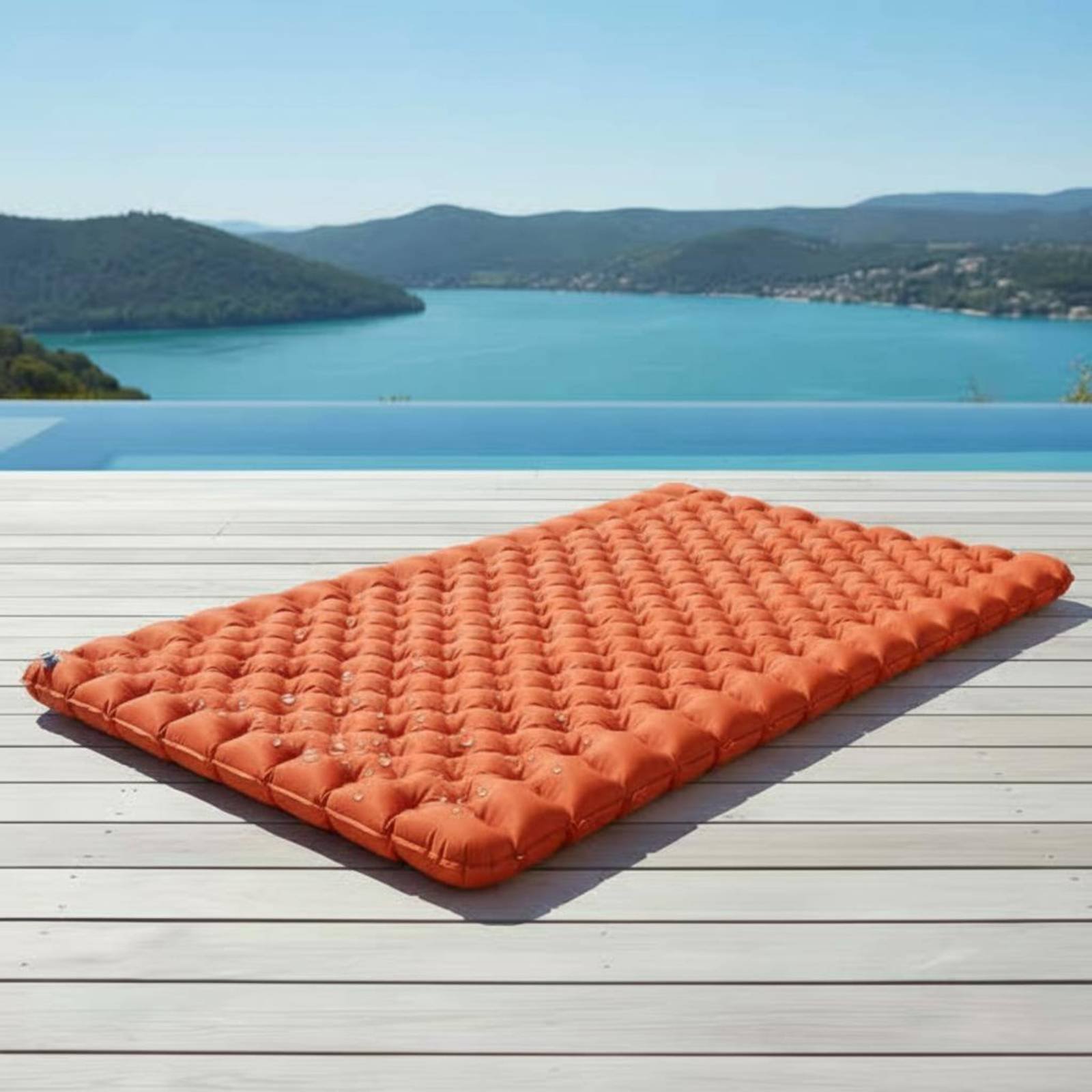 Inflatable Camping Mat Nylon T – Outdoor Camping Mat Waterproof Bewertung und Preis