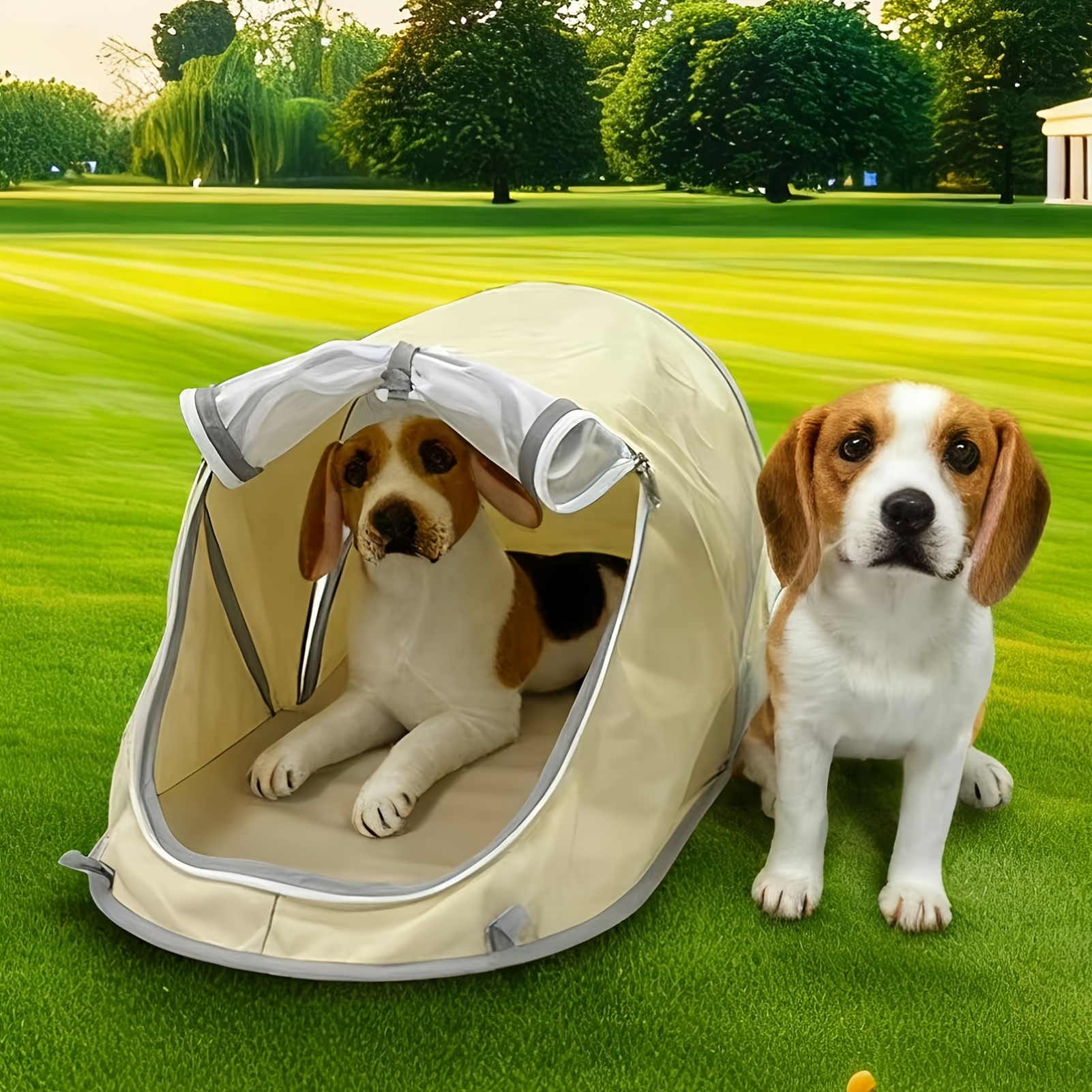 Foldable Pet Tent Portable Dog – Outdoor Camping Dog Kennel Bewertung und Preis