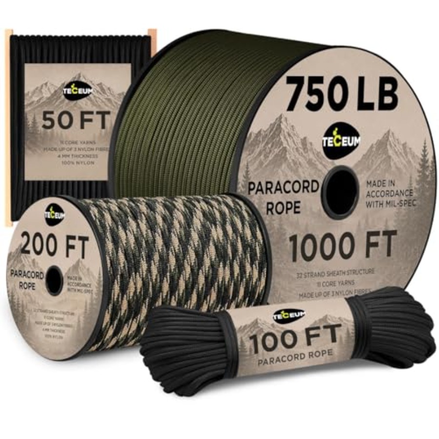 Tactical paracord rope for sur – Outdoor Camping Essential Gear Bewertung und Preis