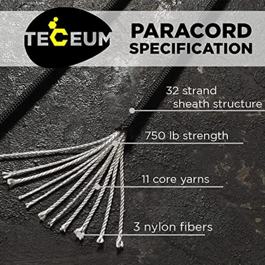 Tactical paracord rope for sur – Outdoor Camping Essential Gear Bewertung und Preis