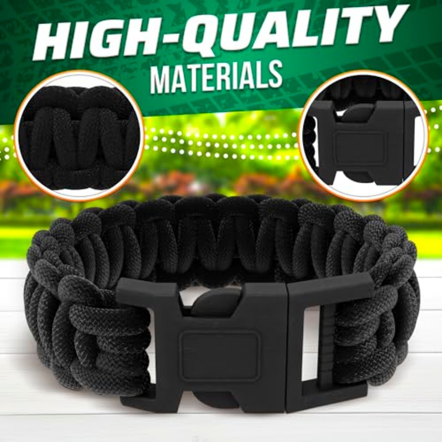 Paracord Bracelets for Men and – Fire Starter Flint Bewertung und Preis