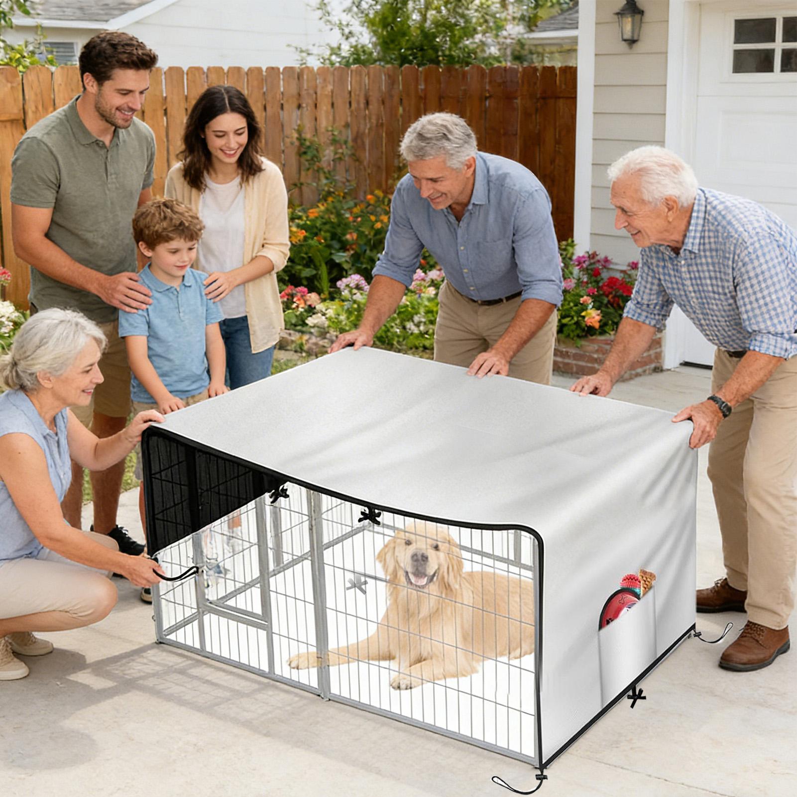 Dog Crate Cover 210D Oxford Pr – Outdoor Camping Dog Kennel Bewertung und Preis