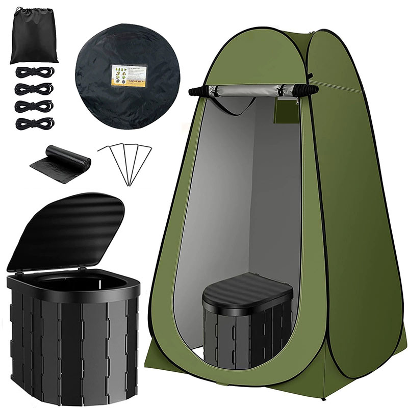 ‌Portable Pop-Up Toilet Tent P – Outdoor Camping Toilet Tent Bewertung und Preis