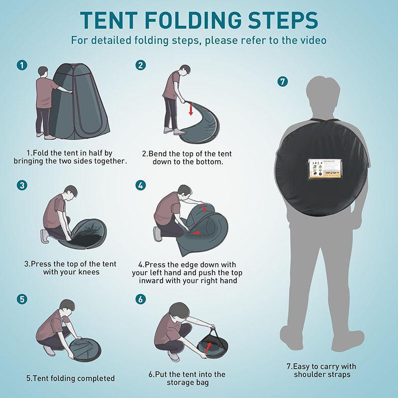 ‌Portable Pop-Up Toilet Tent P – Outdoor Camping Toilet Tent Bewertung und Preis