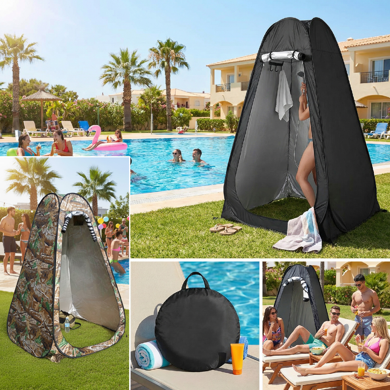 Portable Pop-Up Privacy Tent f – Outdoor Camping Toilet Tent Bewertung und Preis