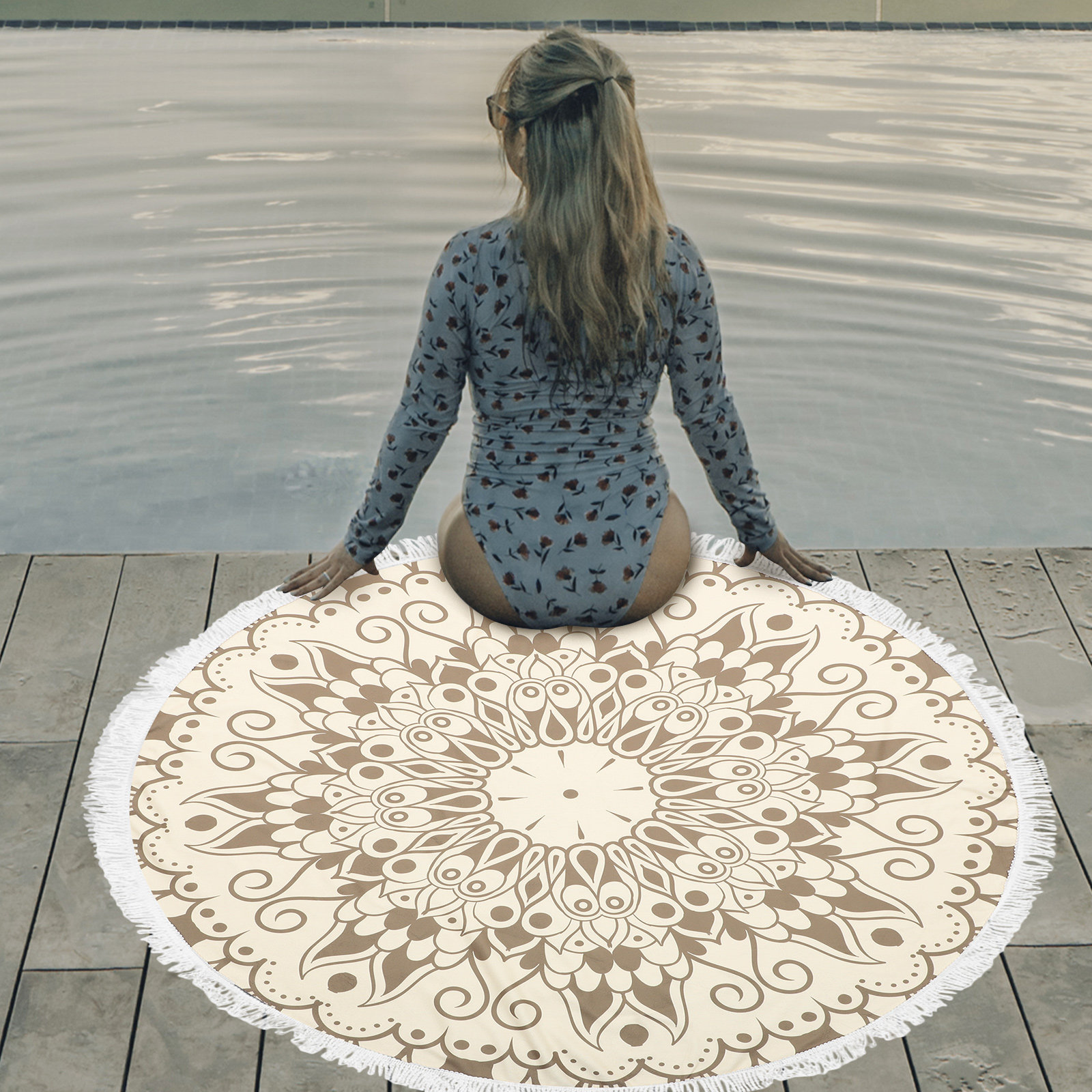 Microfiber Beach Towel Round D – Camp Towel Microfiber Bewertung und Preis