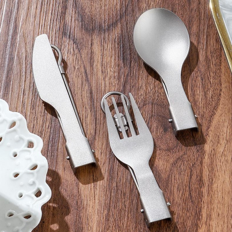 Titanium Foldable Utensil Set  – Outdoor Camping Uk Bewertung und Preis