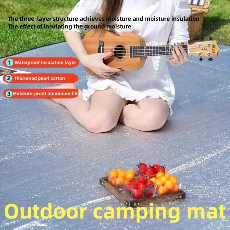 Camping Mat Foam Foil Blanket  – Outdoor Camping Rug Bewertung und Preis