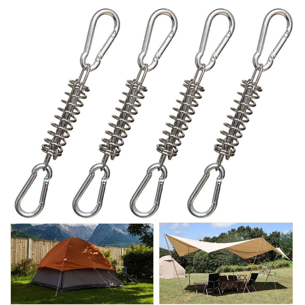 4Pcs Tent Wind Rope Spring Buc – Outdoor Camping Decke Bewertung und Preis