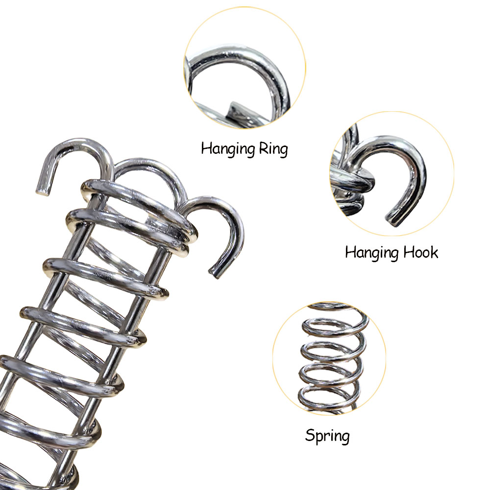4Pcs Tent Wind Rope Spring Buc – Outdoor Camping Decke Bewertung und Preis